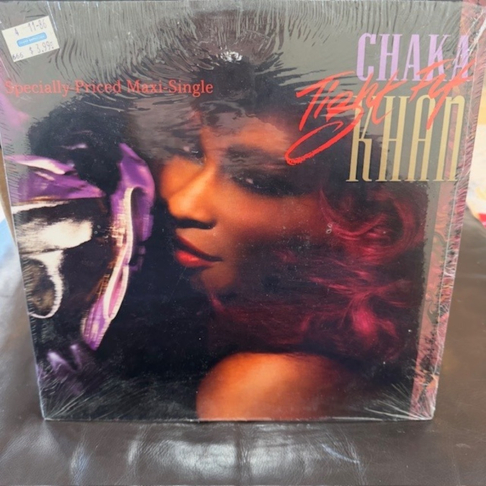 Chaka Khan Tight Fit 12"‎ Maxi-Single Vinyl 45 RPM Extended Version 1986 0-20561